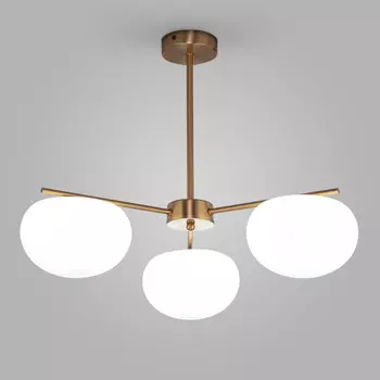 Люстра на штанге Eurosvet 30190/3 латунь