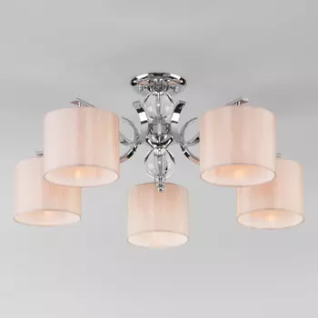 Люстра на штанге Eurosvet 60111/5 хром