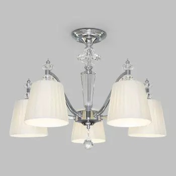 Люстра на штанге Eurosvet 60122/5 хром