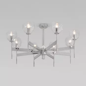 Люстра на штанге Eurosvet 60130/8 хром Smart
