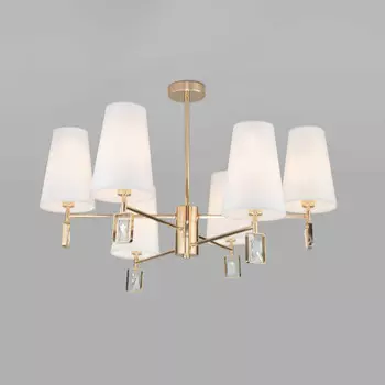 Люстра на штанге Eurosvet 60137/6 золото