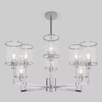 Люстра на штанге Eurosvet 60144/8 хром