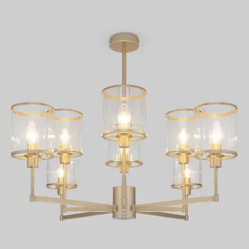 Люстра на штанге Eurosvet 60144/8 золото