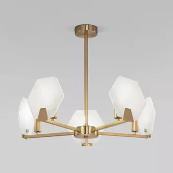 Люстра на штанге Eurosvet 60158/5 латунь