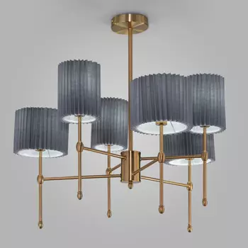 Люстра на штанге Eurosvet 60162/6 латунь