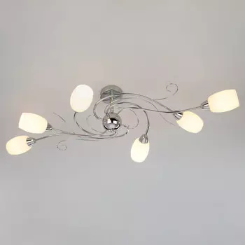 Люстра на штанге Eurosvet 70036/6 хром