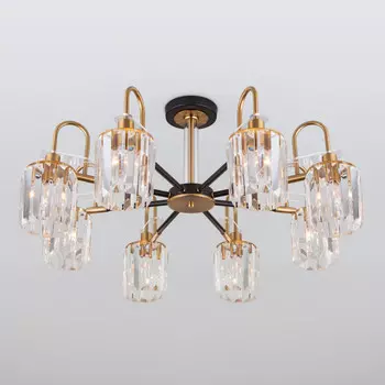 Люстра на штанге Eurosvet 70090/8 черный