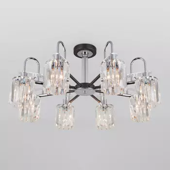 Люстра на штанге Eurosvet 70090/8 графит