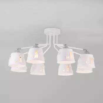 Люстра на штанге Eurosvet 70105/8 белый