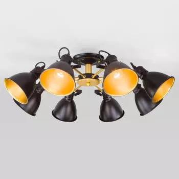 Люстра на штанге Eurosvet 70112/8 черный