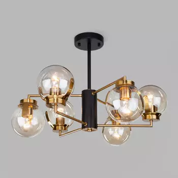 Люстра на штанге Eurosvet 70118/6 черный