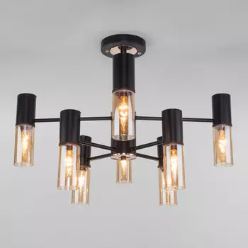 Люстра на штанге Eurosvet 70125/8 черный