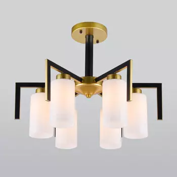 Люстра на штанге Eurosvet 70126/6 черный