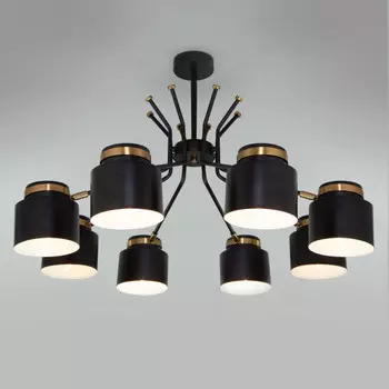 Люстра на штанге Eurosvet 70133/8 черный