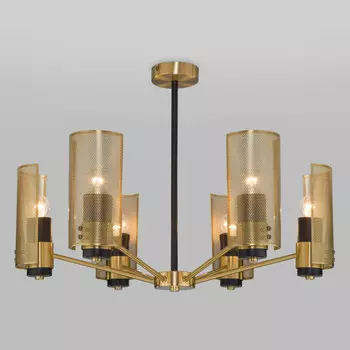 Люстра на штанге Eurosvet 70139/6 латунь