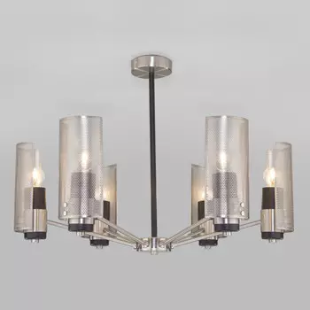 Люстра на штанге Eurosvet 70139/6 никель