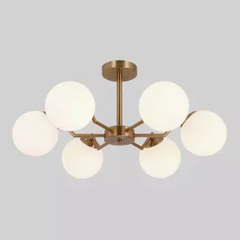 Люстра на штанге Eurosvet 70154/6 латунь