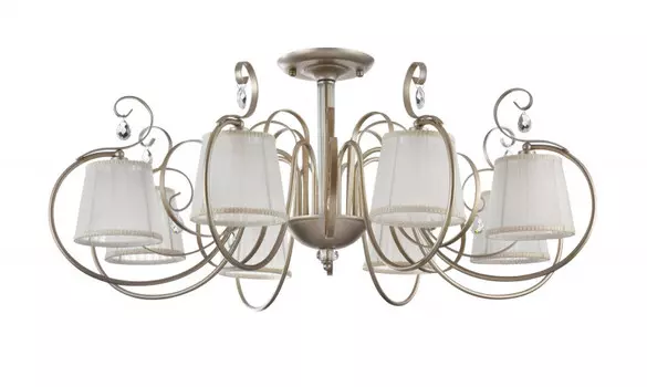 Люстра на штанге Freya FR2020-CL-08-BG