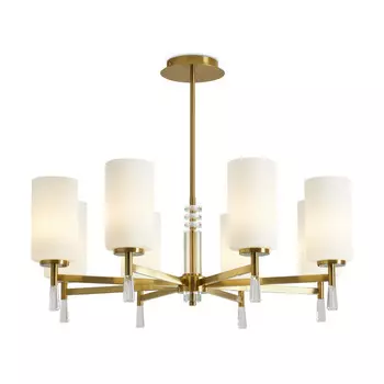 Люстра на штанге Freya FR2031PL-08BS