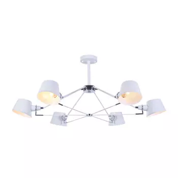 Люстра на штанге Freya FR5038-CL-06-W