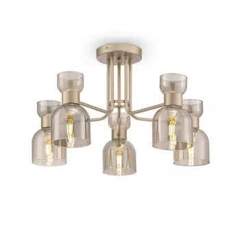 Люстра на штанге Freya FR5094PL-05G