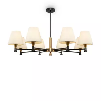 Люстра на штанге Freya FR5098PL-08BBS