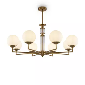 Люстра на штанге Freya FR5185PL-08BS