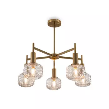 Люстра на штанге Freya FR5366CL-05BS