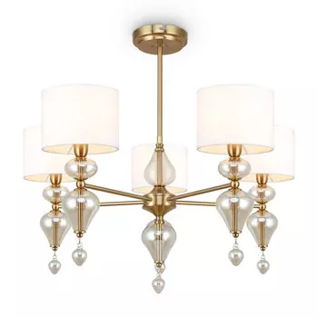 Люстра на штанге Freya FR5369CL-05BS