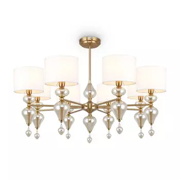 Люстра на штанге Freya FR5369CL-08BS