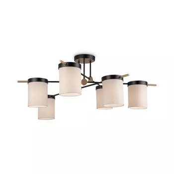 Люстра на штанге Freya FR5377CL-06B