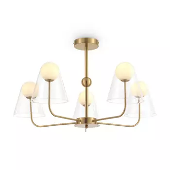 Люстра на штанге Freya FR5382PL-05BS