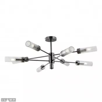 Люстра на штанге iLamp 15609-8 AN+CL
