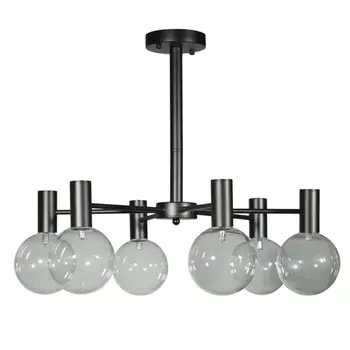 Люстра на штанге LOFT IT 10045/6 Black