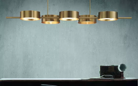 Люстра на штанге Masiero SOUND BIL5 G12 LED LIGHTING