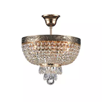 Люстра на штанге Maytoni DIA890-CL-04-G