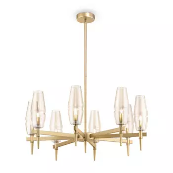 Люстра на штанге Maytoni H002PL-08G