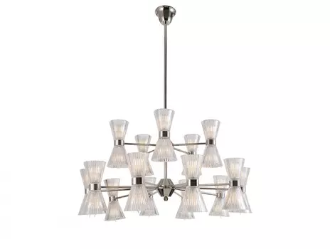 Люстра на штанге Newport 3610+5/C nickel