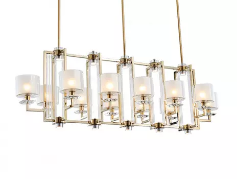 Люстра на штанге Newport 4408+4/S gold