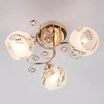 Накладная люстра Eurosvet 30031/3 золото