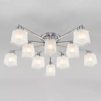 Накладная люстра Eurosvet 30162 хром