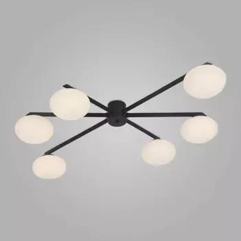 Накладная люстра Eurosvet 70220/6 черный