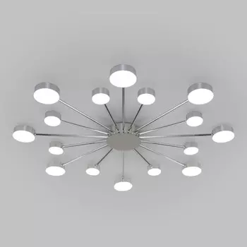 Накладная люстра Eurosvet 90242/16 хром