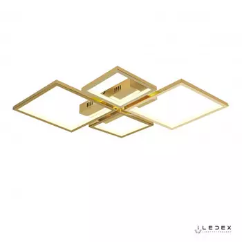 Накладная люстра iLedex 229/4-40W-3000K GL