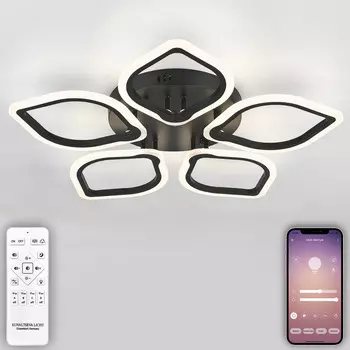 Накладная люстра Natali Kovaltseva LED LAMPS 81200 BLACK