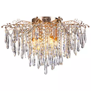 Накладная люстра Natali Kovaltseva VENERE 81432/6C GOLD