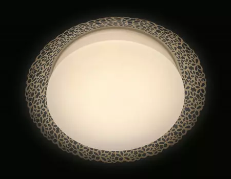 Накладной светильник Ambrella Light F119 WH 72W D520