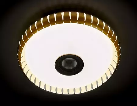 Накладной светильник Ambrella Light F789 GD 72W D500