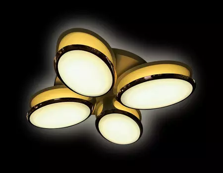 Накладной светильник Ambrella Light FG2024 WH 96W+40W D760