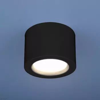 Накладной светильник Elektrostandard DLR026 6W 4200K черный матовый